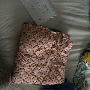 Primary rainbows cloud blanket 🌈